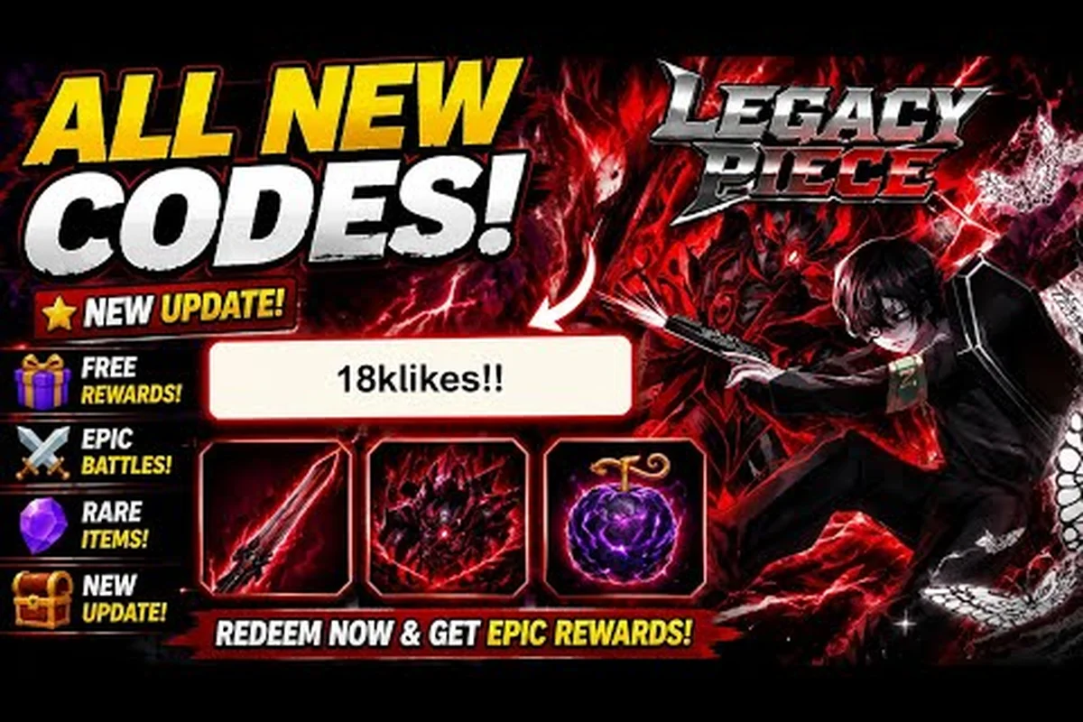 Legacy Piece Codes Wiki: Full Redemption List